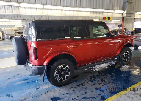 2024 Ford Bronco Outer Banks из США, поврежденный, VIN 1FMDE8BH9RLB22917